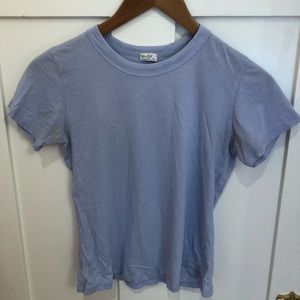 Brandy Melville Periwinkle Blue Baby Tee
